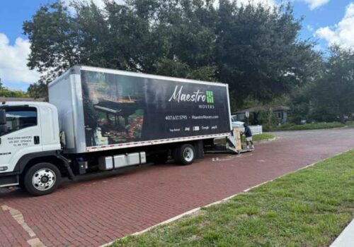 Local Residential Move with Piano in Holden Heights FL